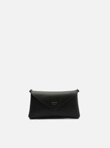 Bolsa Tiracolo Preta Giorno Pequena Envelope