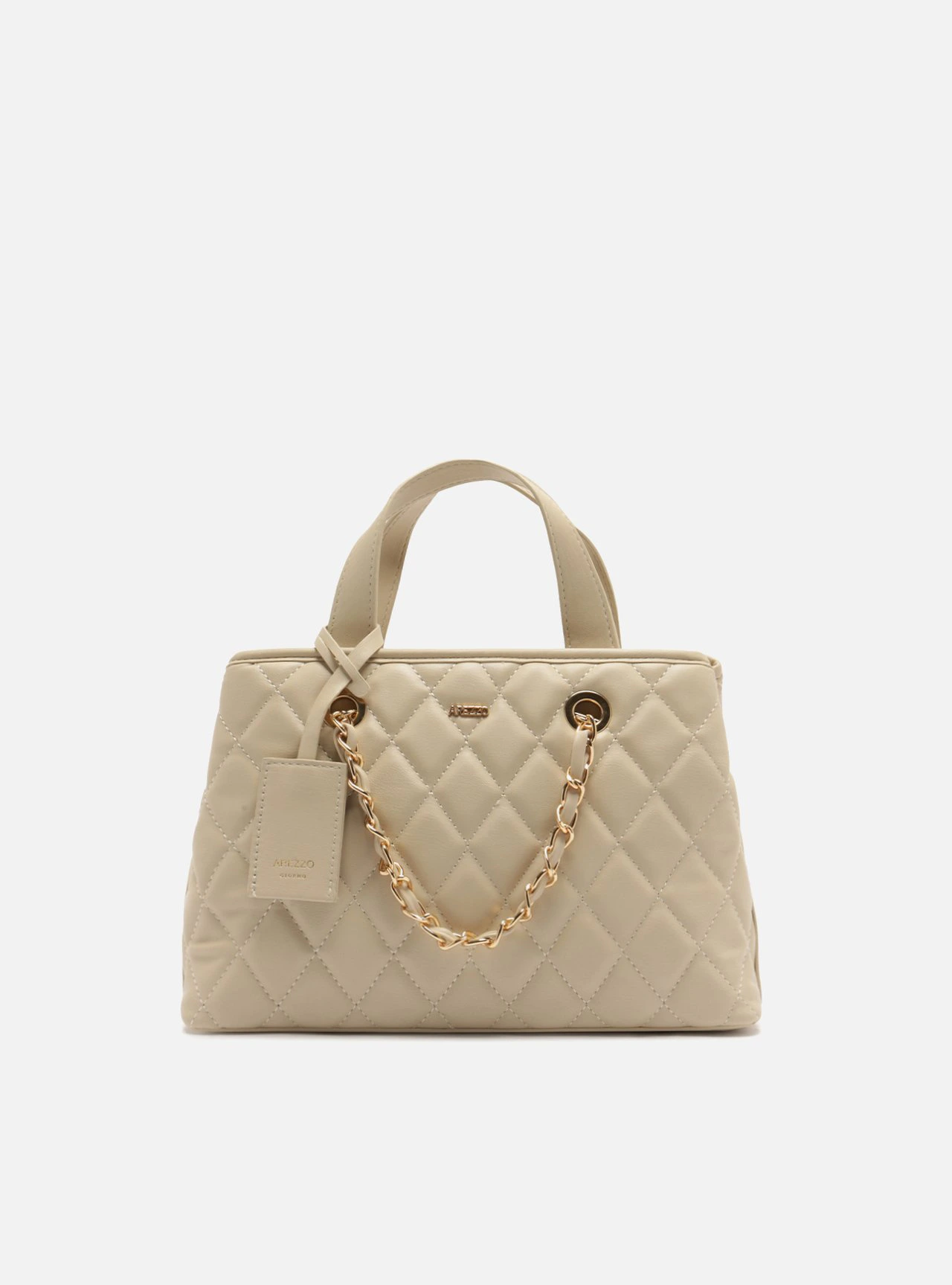Bolsa Tote Branca Média Matelassê