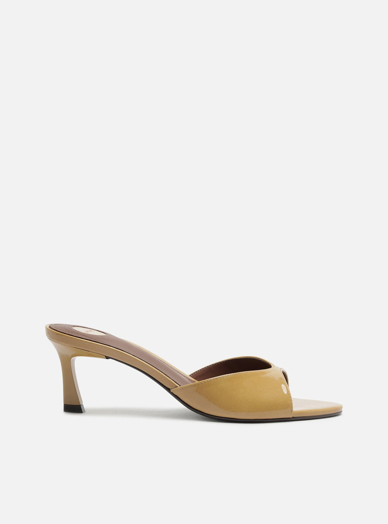 Tamanco Nude Salto Fino