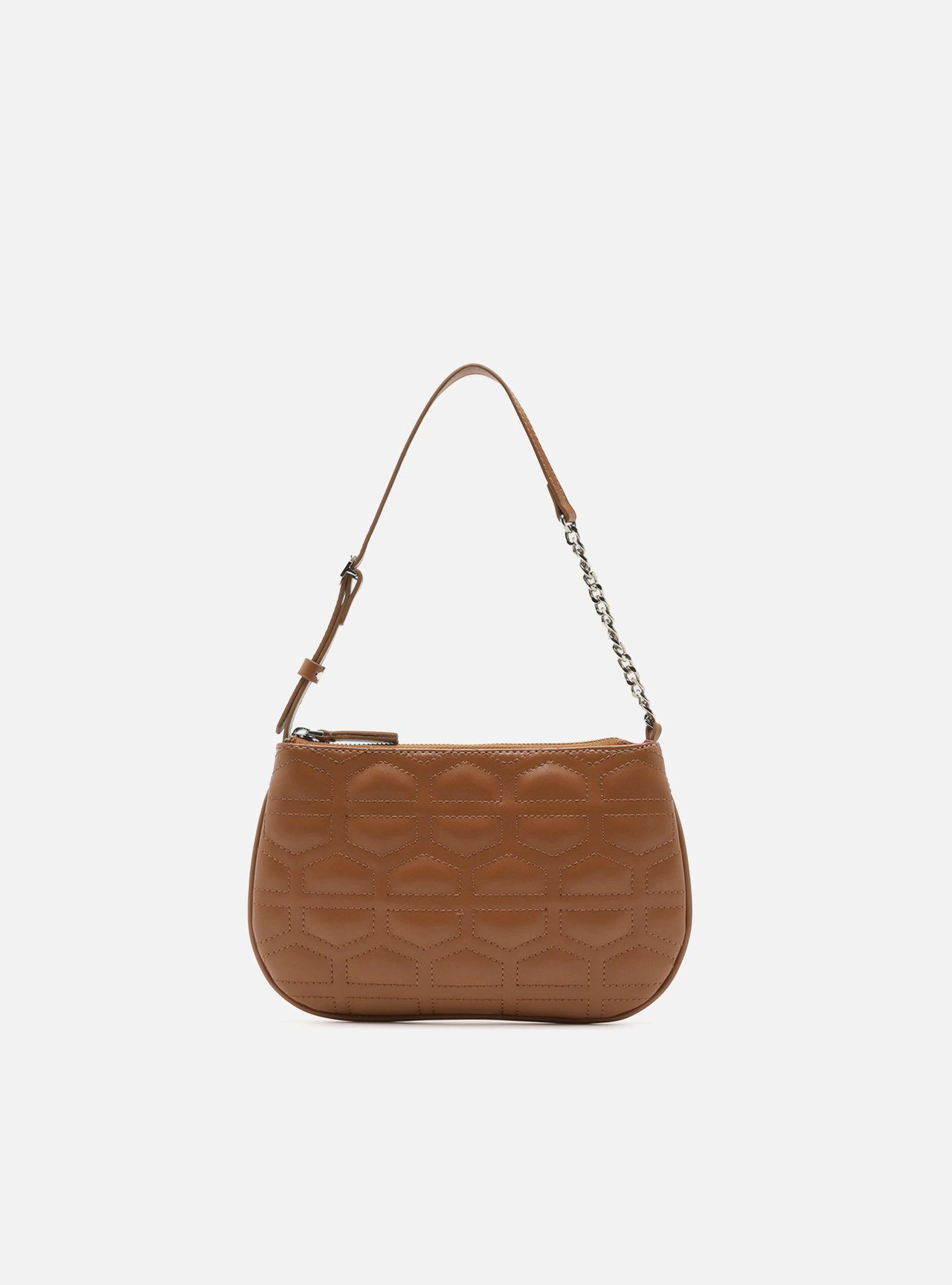 Bolsa Tiracolo Marrom Pequena