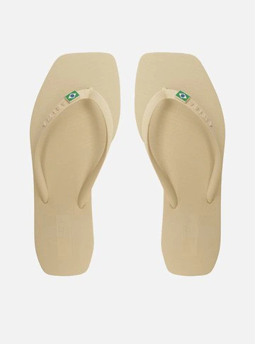 Chinelo de Dedo Off White Square Brasil