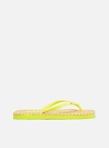 Chinelo de Dedo Amarelo Lime Fluo Brizza