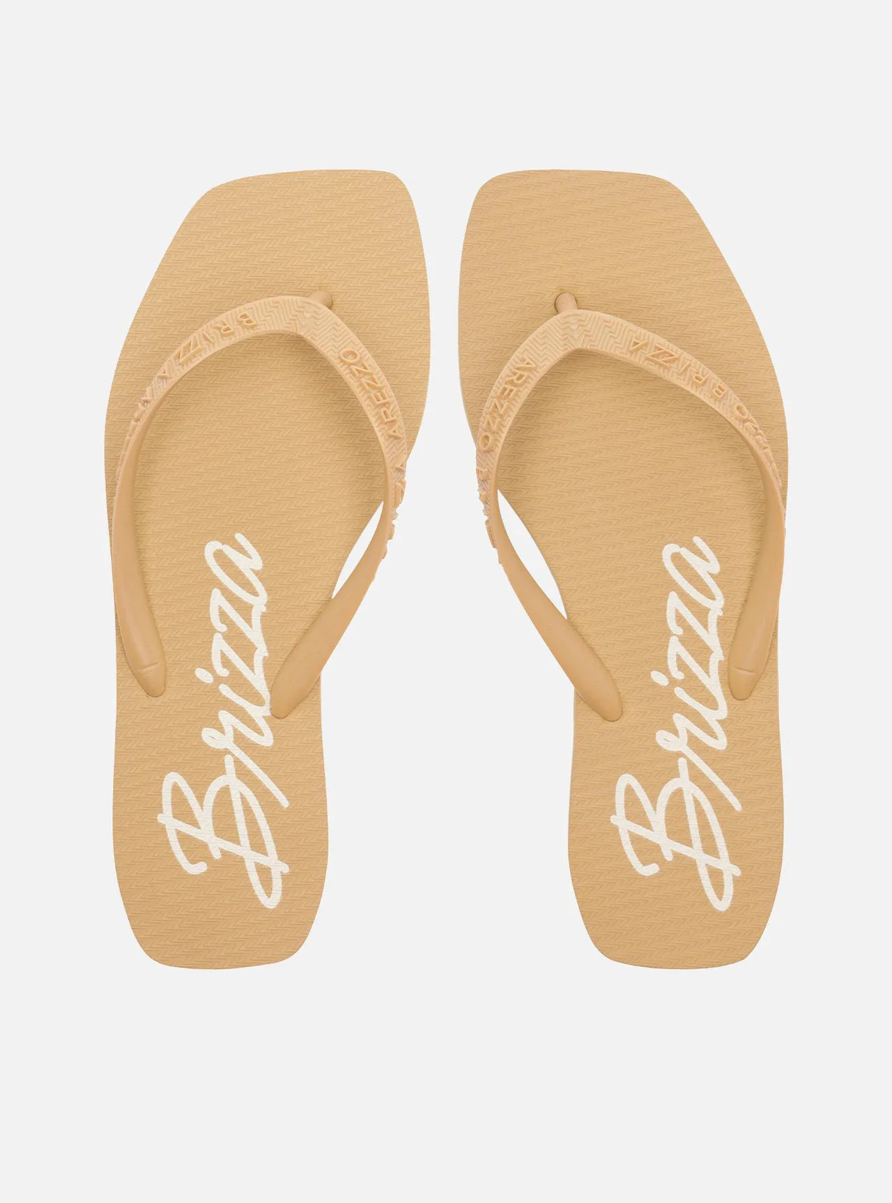 Chinelo de Dedo Nude Flatform Brizza