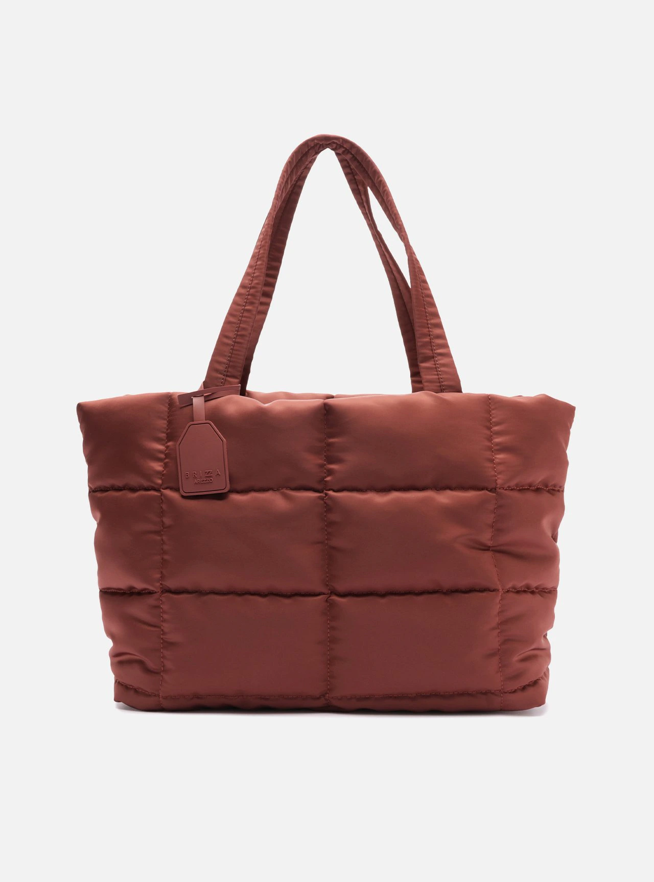Bolsa Shopping Vermelha Grande Matelassê Brizza