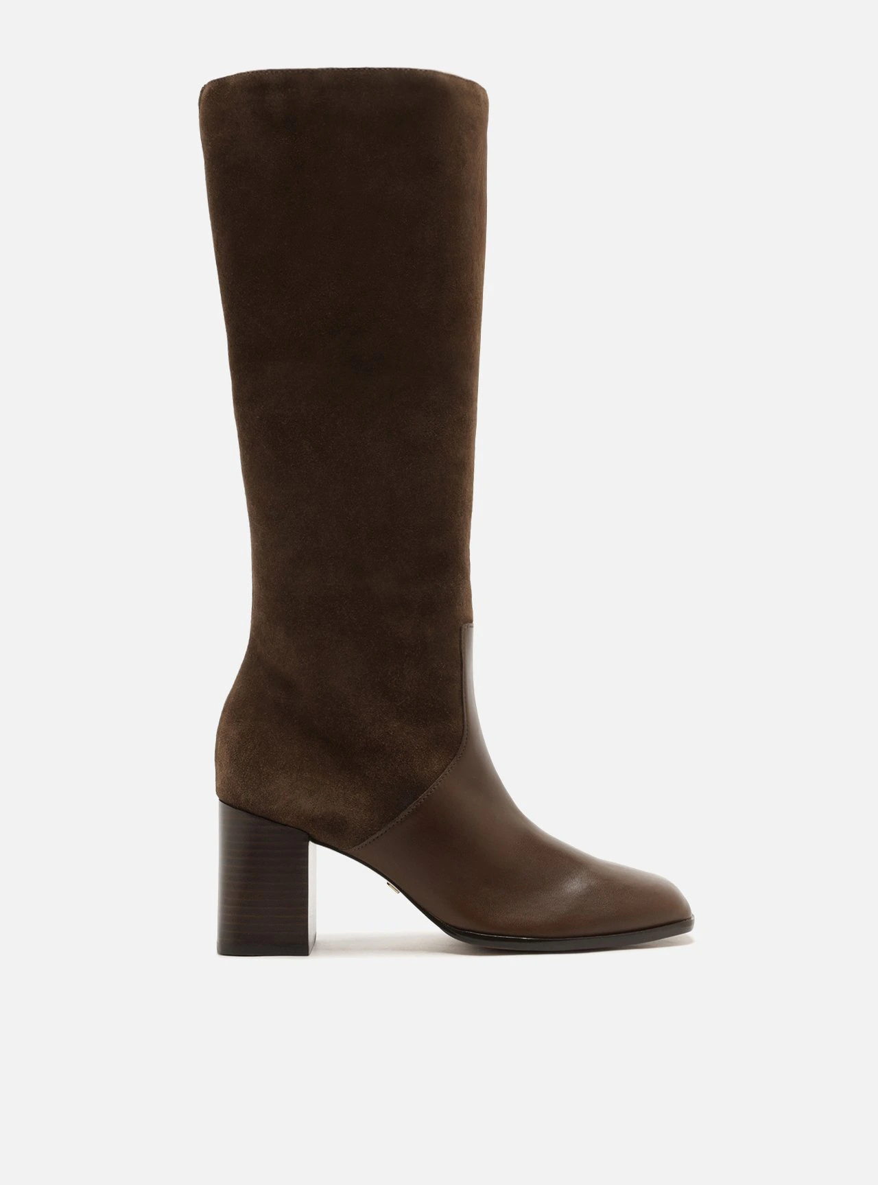 Bota Marrom Cano Longo
