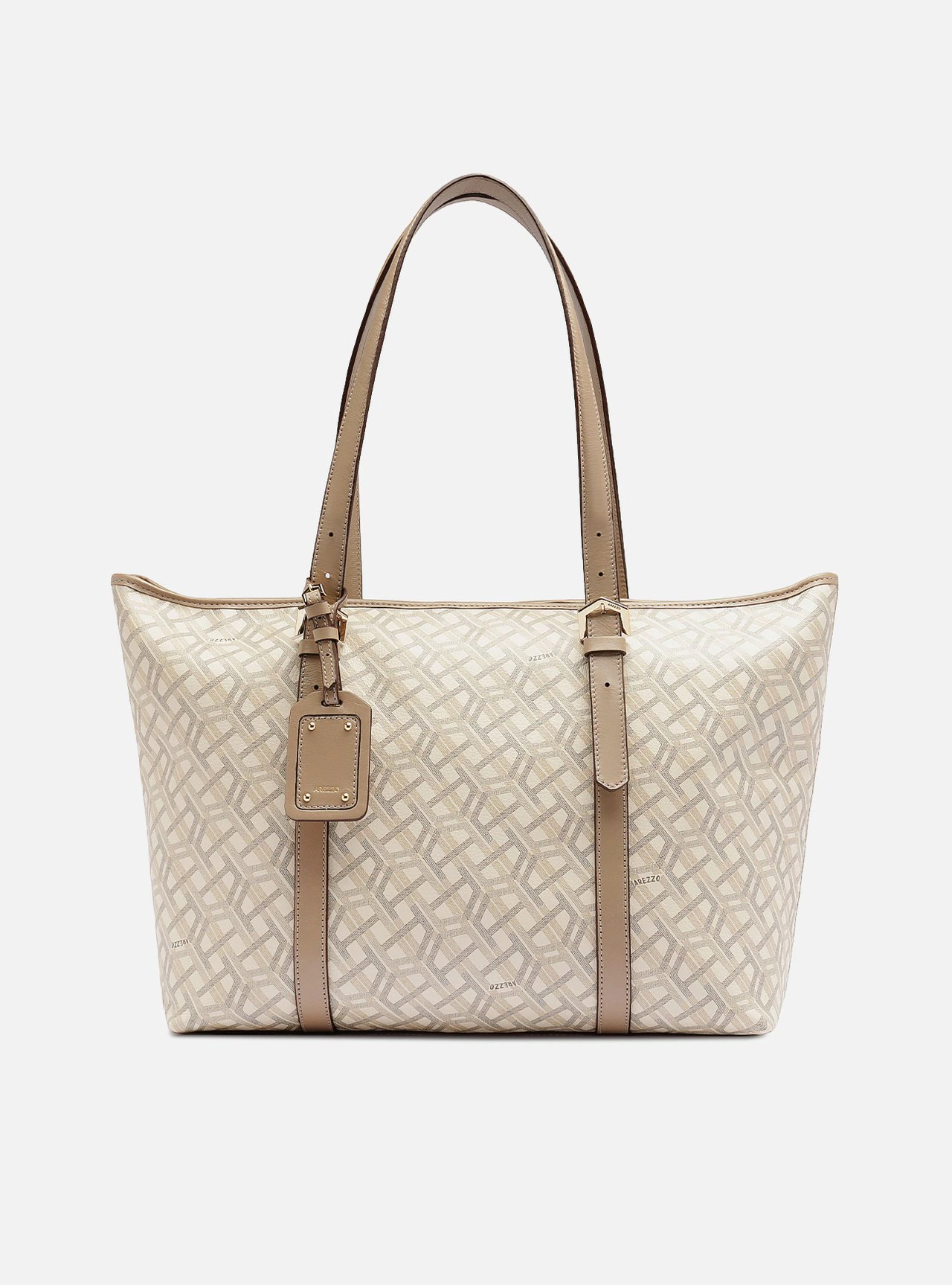 Bolsa Shopping Multineutro Couro Grande Monograma
