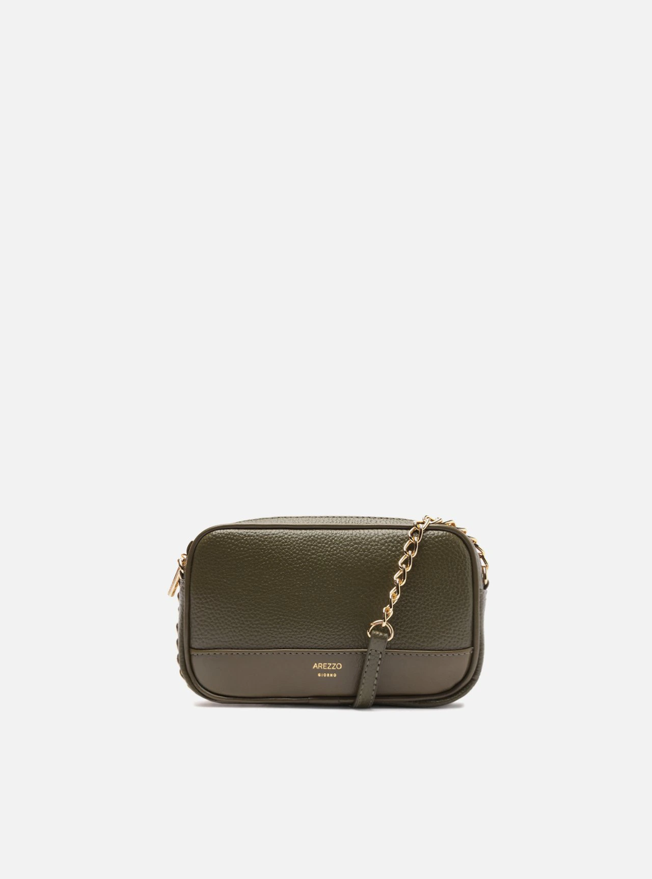 Bolsa Tiracolo Verde Pequena Corrente Basic