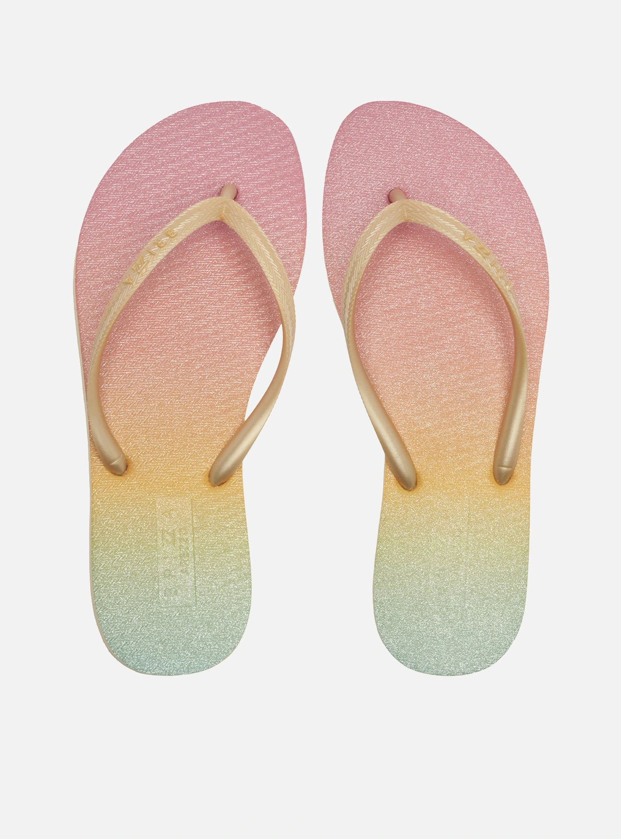 Chinelo de Dedo Dourada