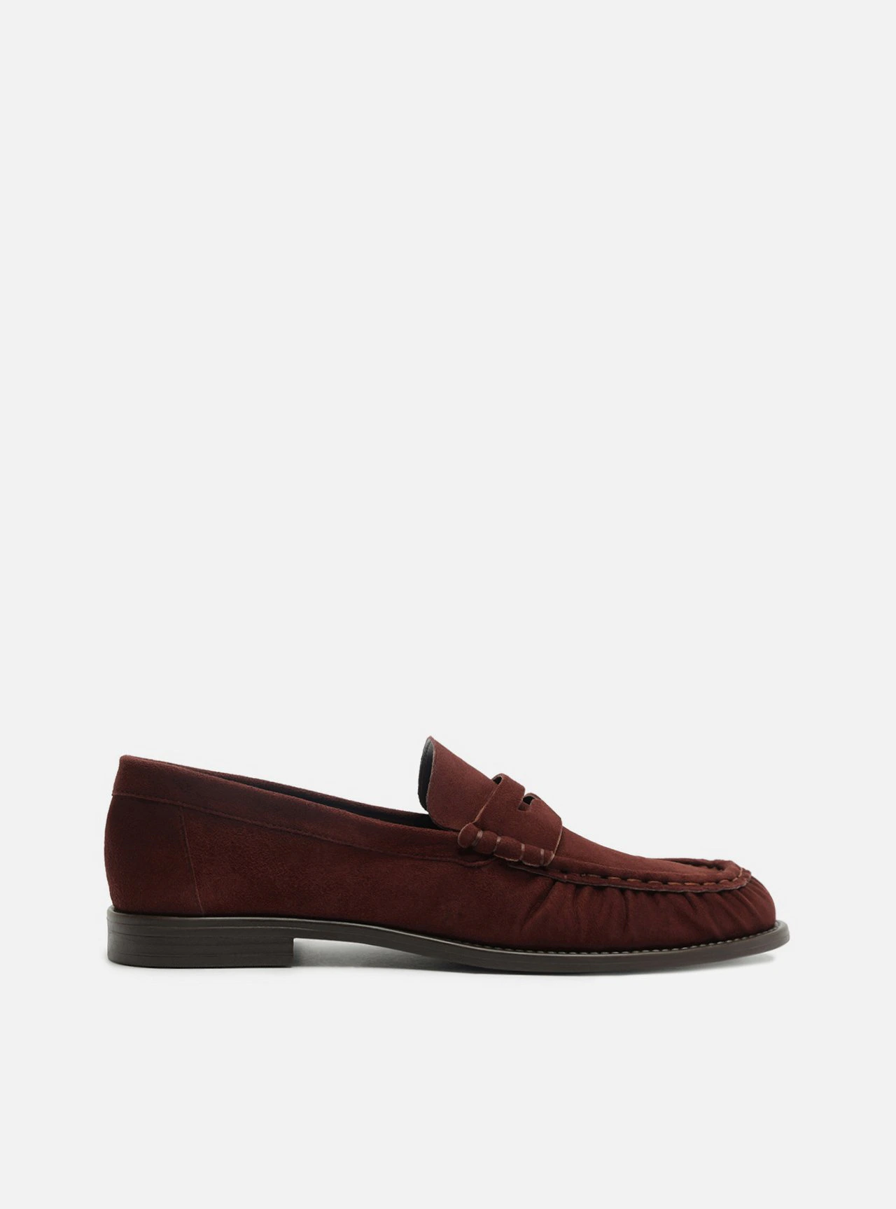 Mocassim Marrom Couro