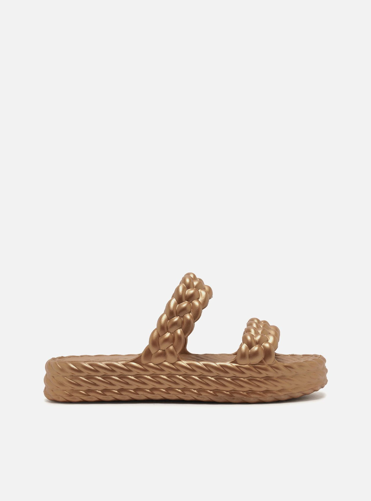 Sandália Marrom Flatform Marrocos Up