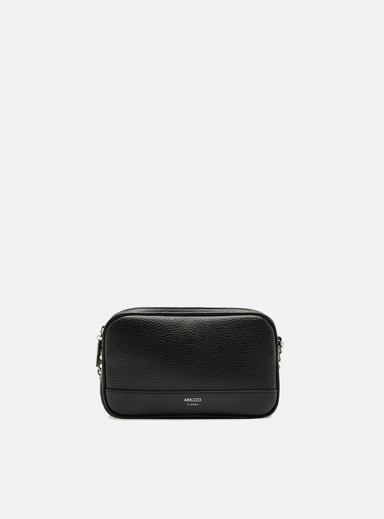 Bolsa Tiracolo Preta Pequena Corrente Basic