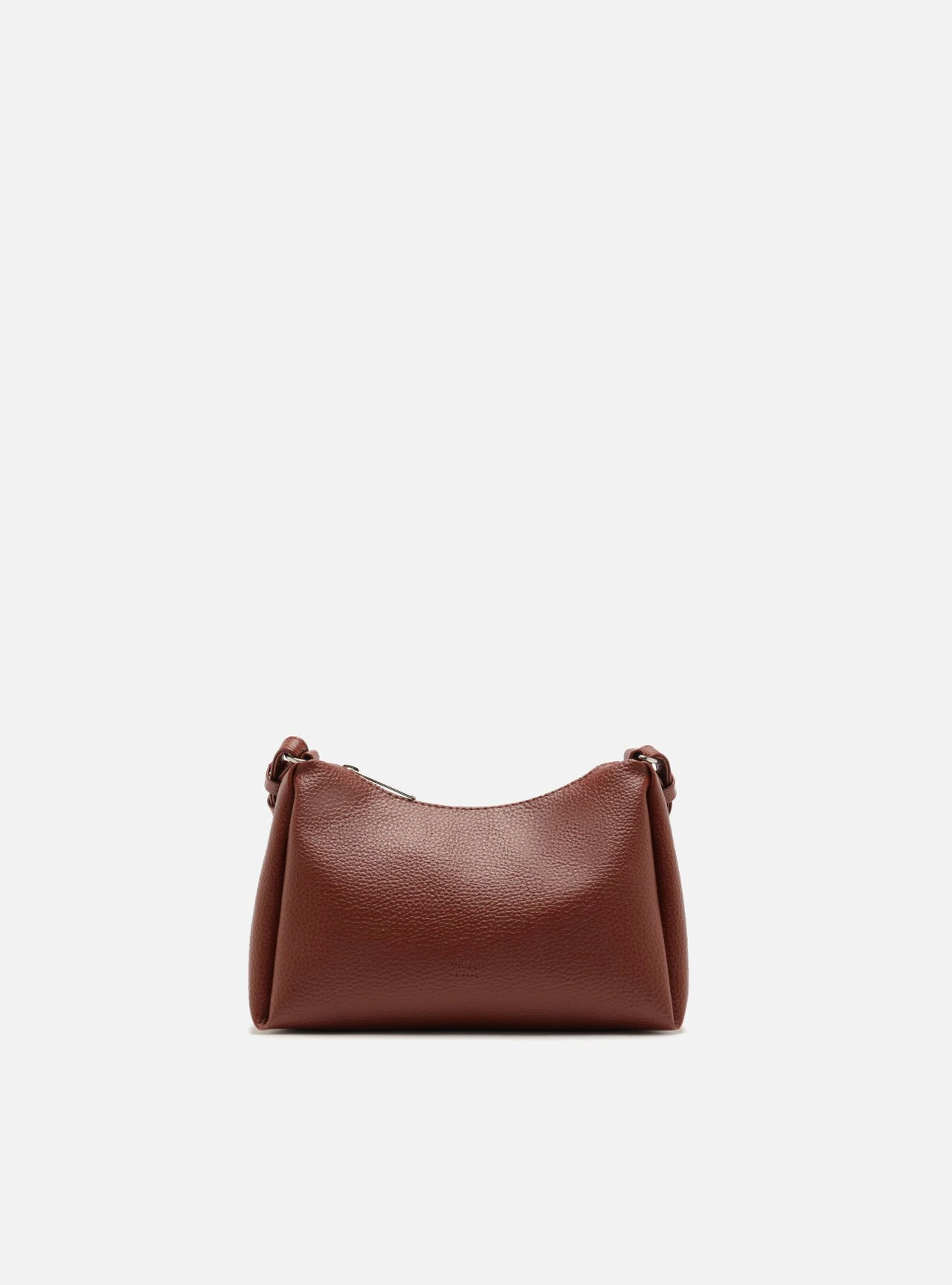 Bolsa Tiracolo Vermelha Granulada Metais