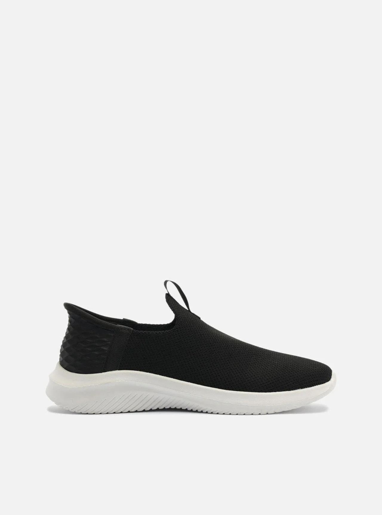 Tênis Preto Solado Esportivo Slip On
