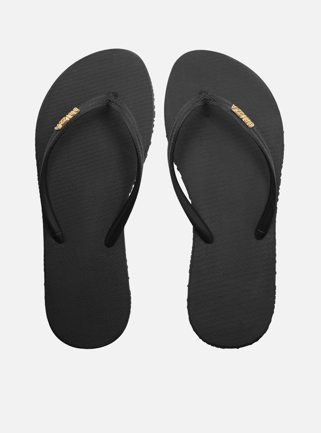 Chinelo de Dedo Preto Brizza