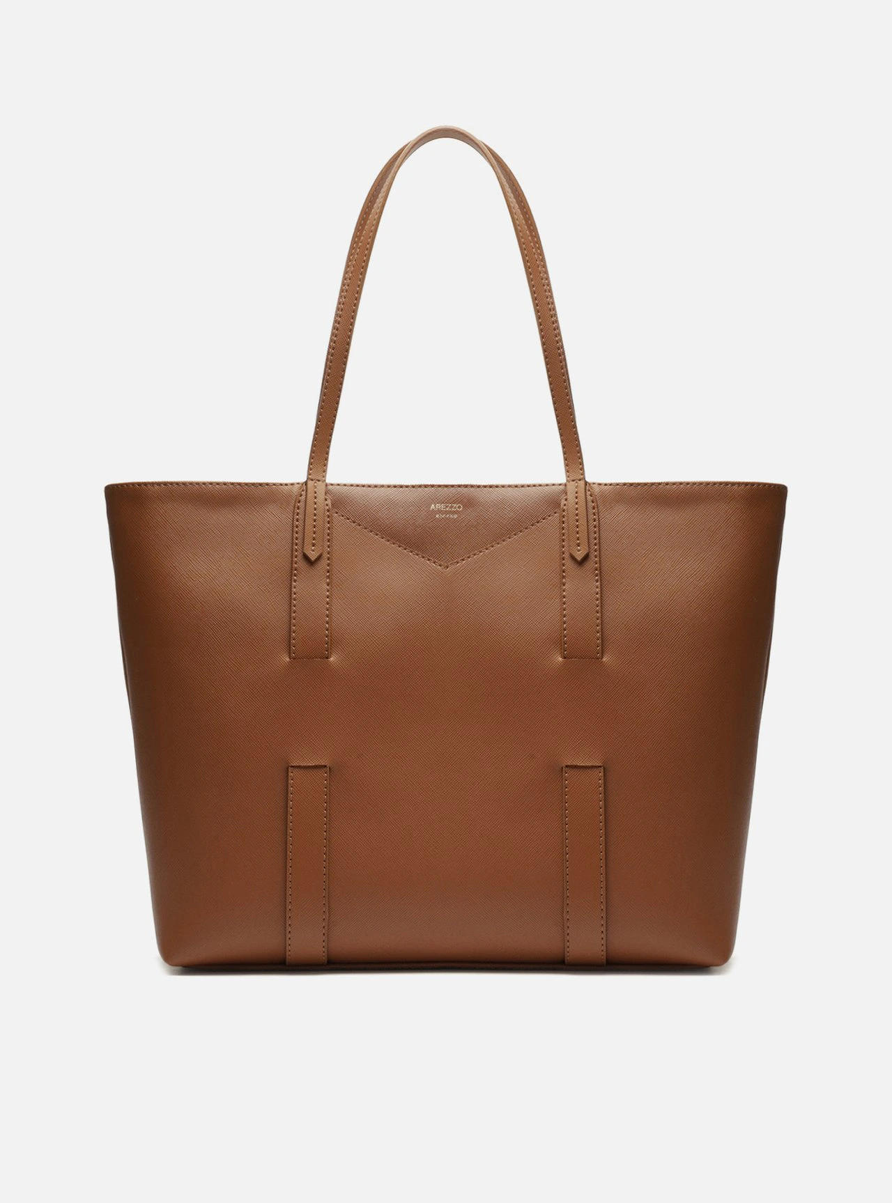 Bolsa Shopping Marrom Grande Tiras Capa
