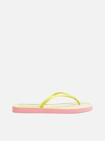 Chinelo de Dedo Multicolorido Bico Redondo Essential Brizza