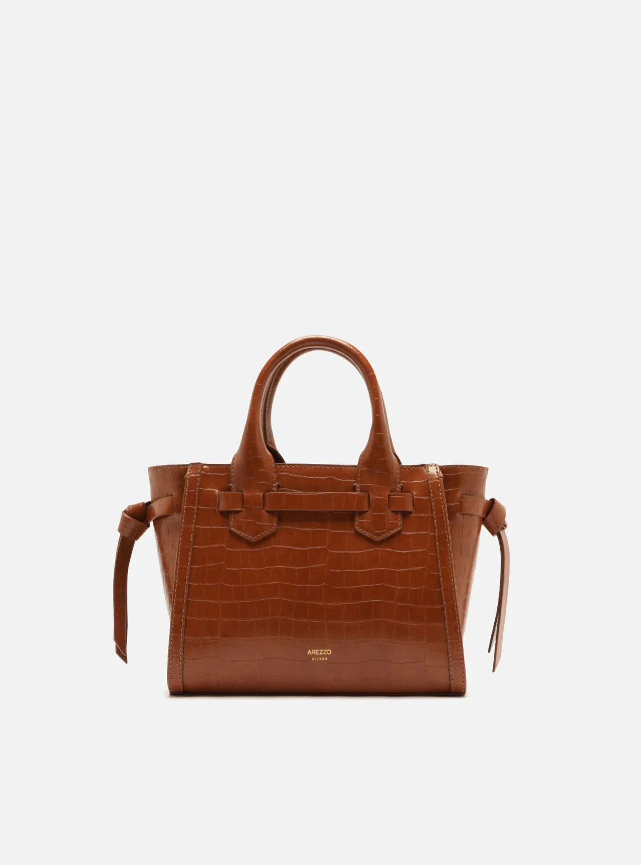Bolsa Tote Marrom Pequena