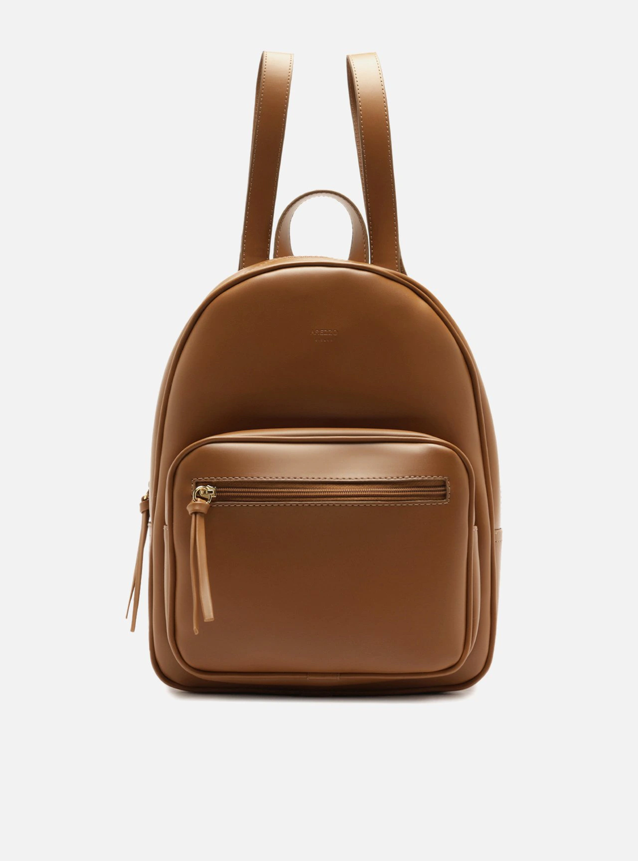 Bolsa Mochila Marrom Grande Metais