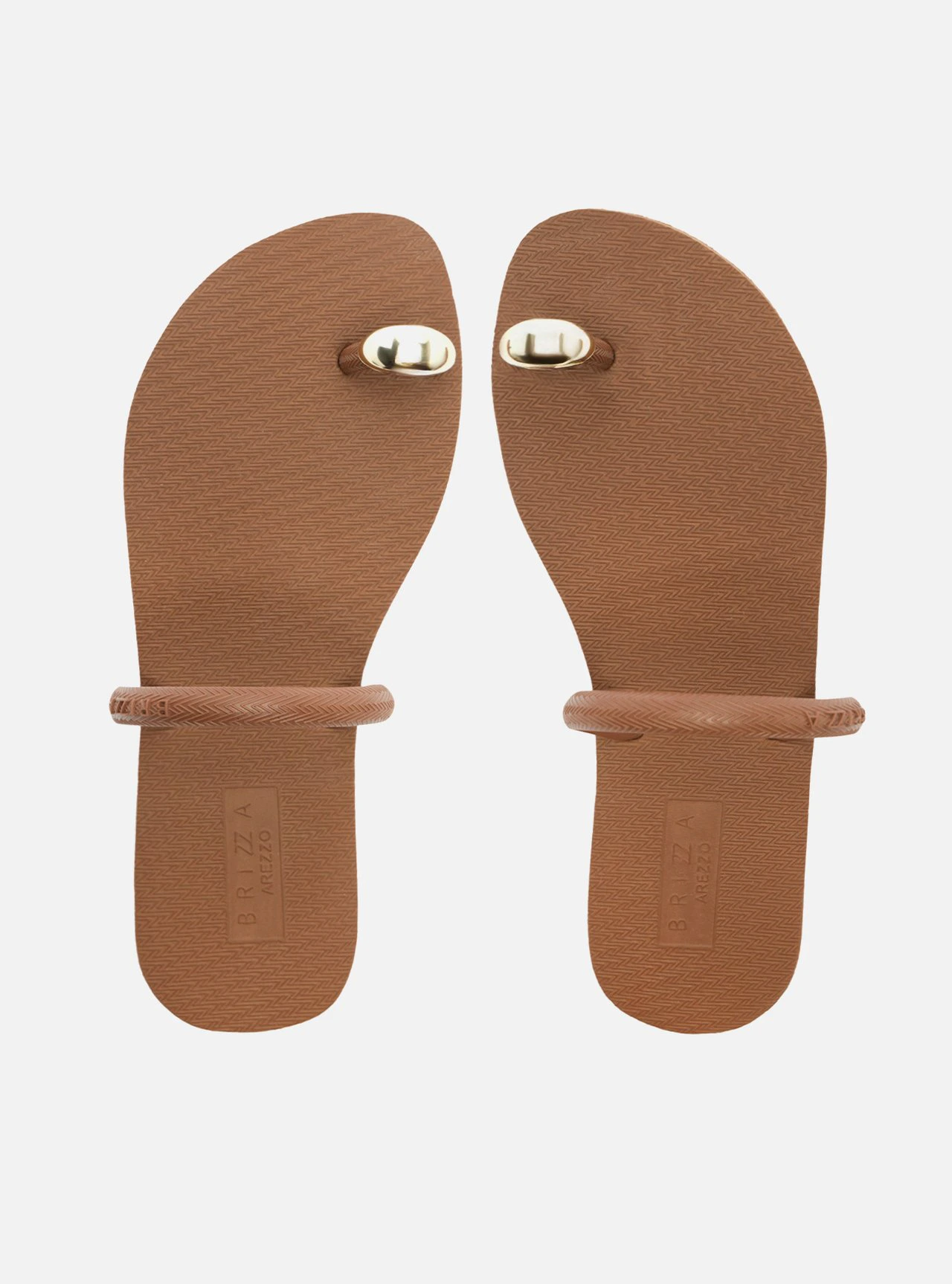 Chinelo de Dedo Marrom