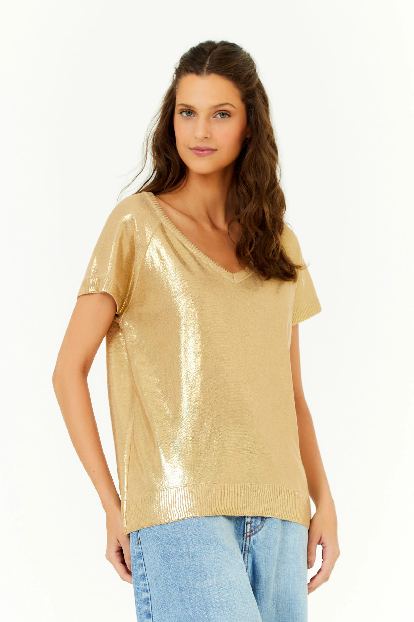 Blusa Tricot Foil
