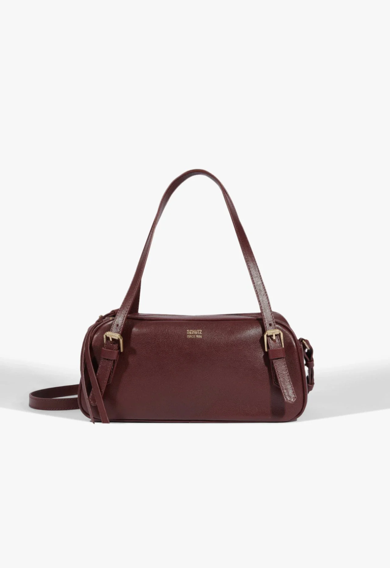 Bolsa Tote Ashley Média Couro Vermelha