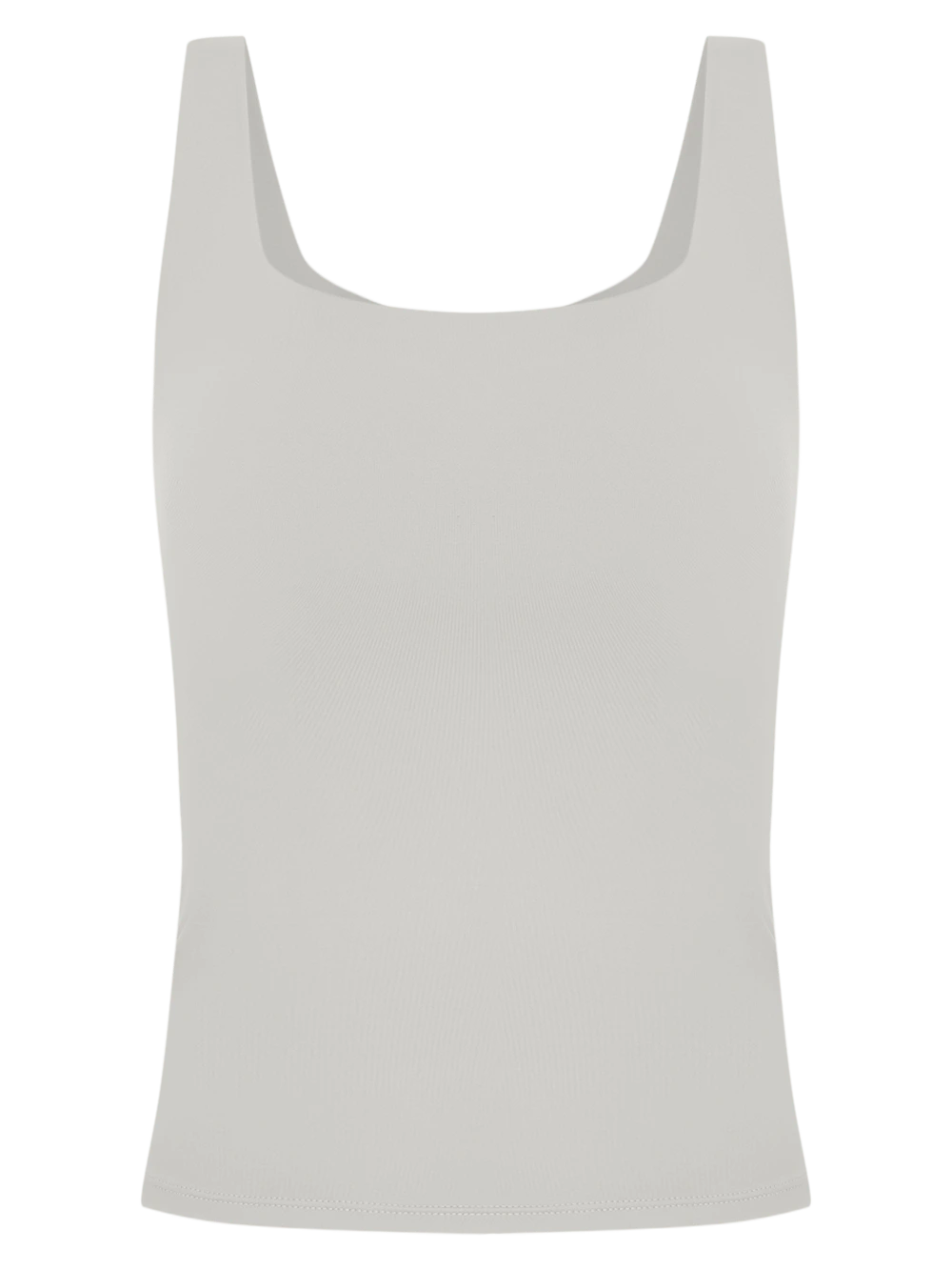 Regata Alça Larga Microfibra Easy Snow White