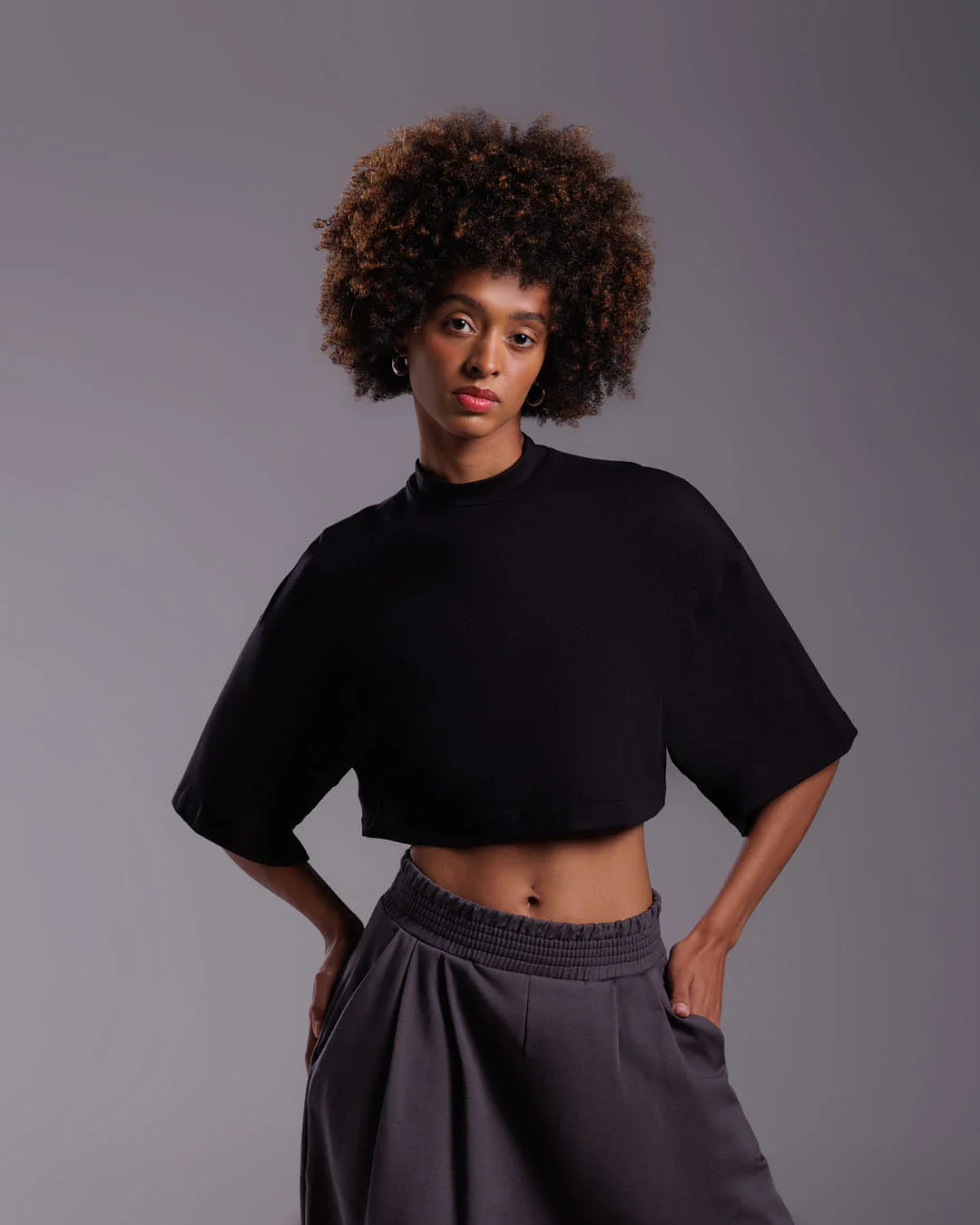 Tech T-Shirt Cotton Anti Odor Boxy Feminina - BASICAMENTE