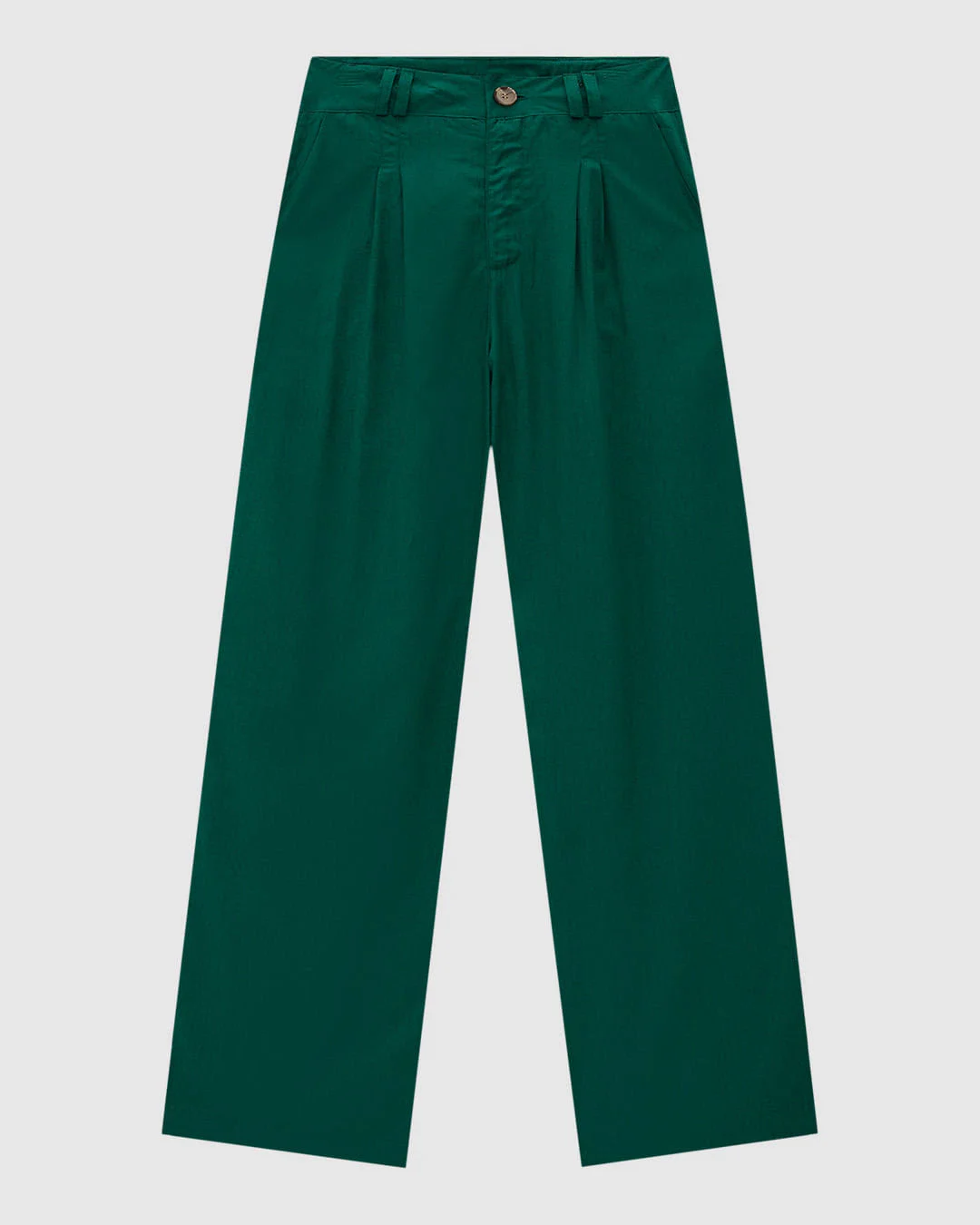 Calça Alfaiataria Feminina Pregas Frontais Em Tecido Jacquard - ENFIM