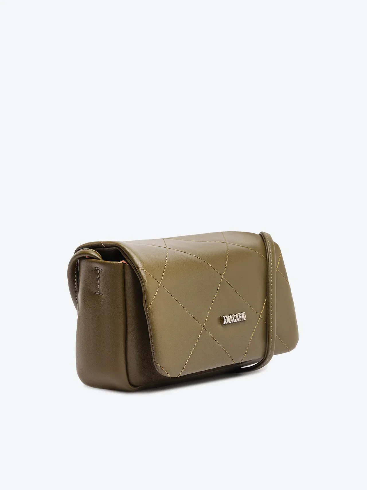 Bolsa Tiracolo Pequena Matelassê Essencial Verde
