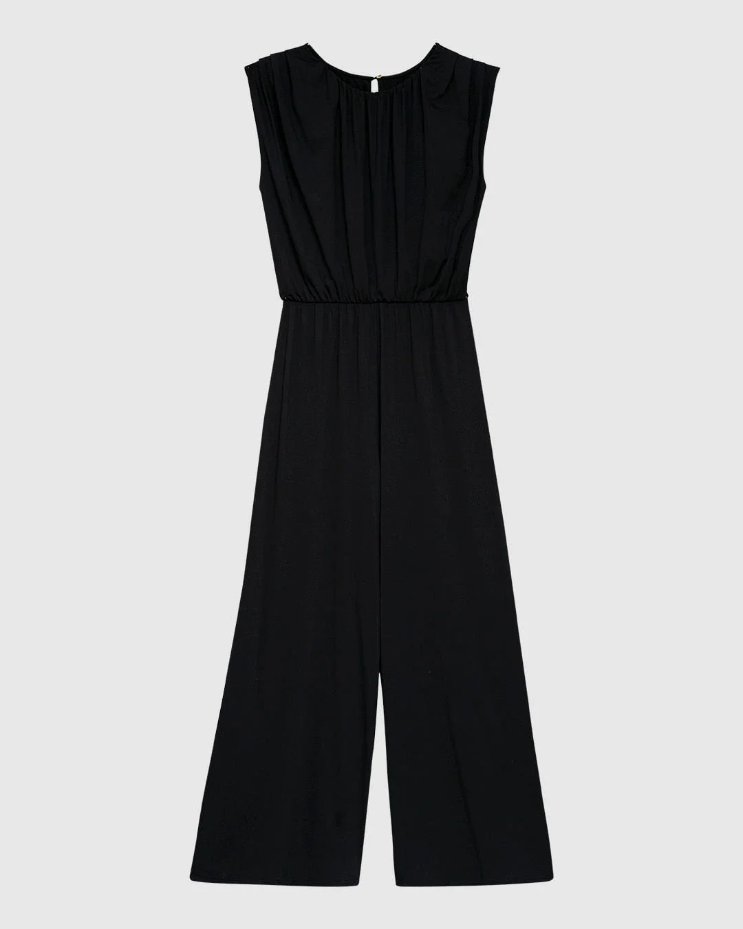 Macacão Feminino Wide Leg Decote Gota Costas Em Malha Conforto Dry - ENFIM