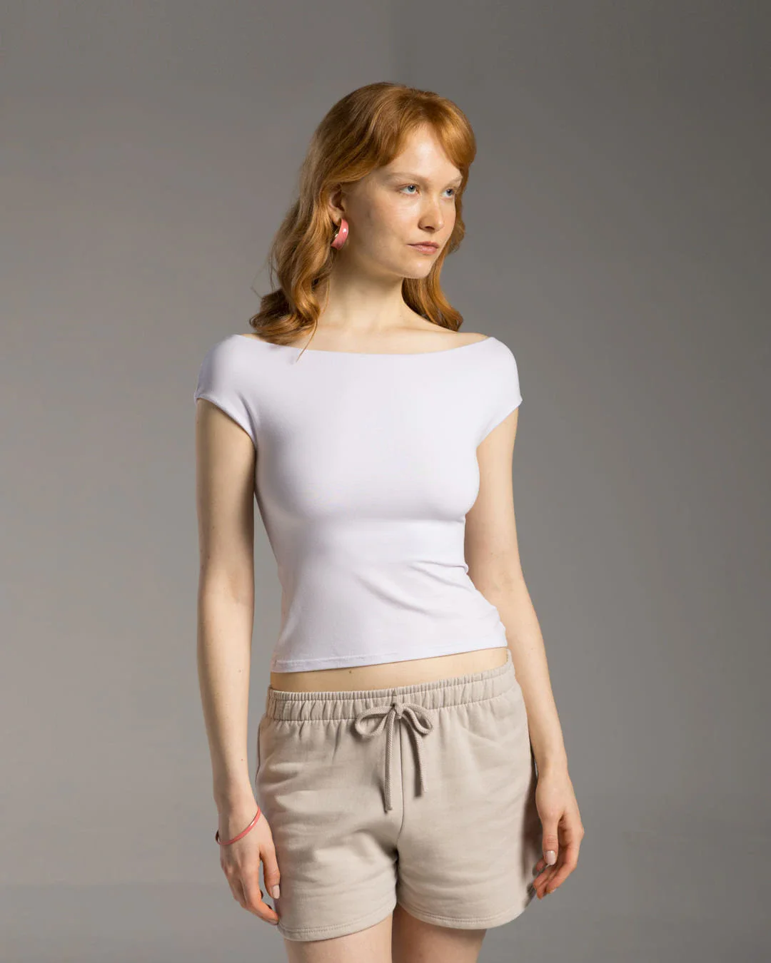 Blusa Tech Modal Ombro A Ombro Feminina - BASICAMENTE