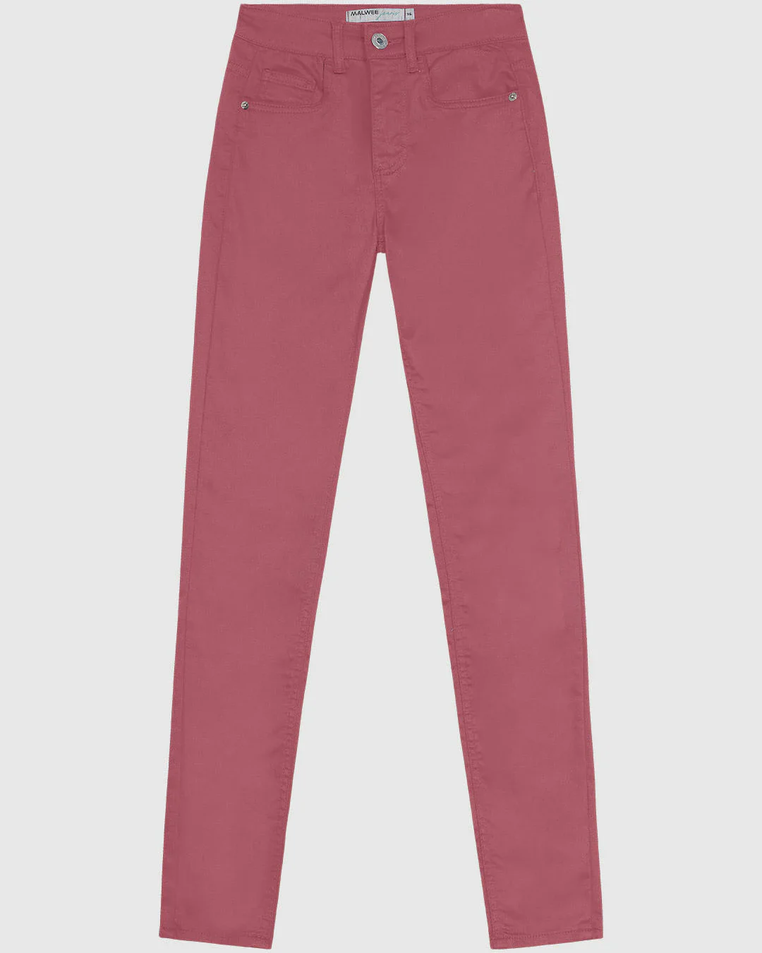 Calça Skinny Feminina Cintura Média Em Flex Jeans