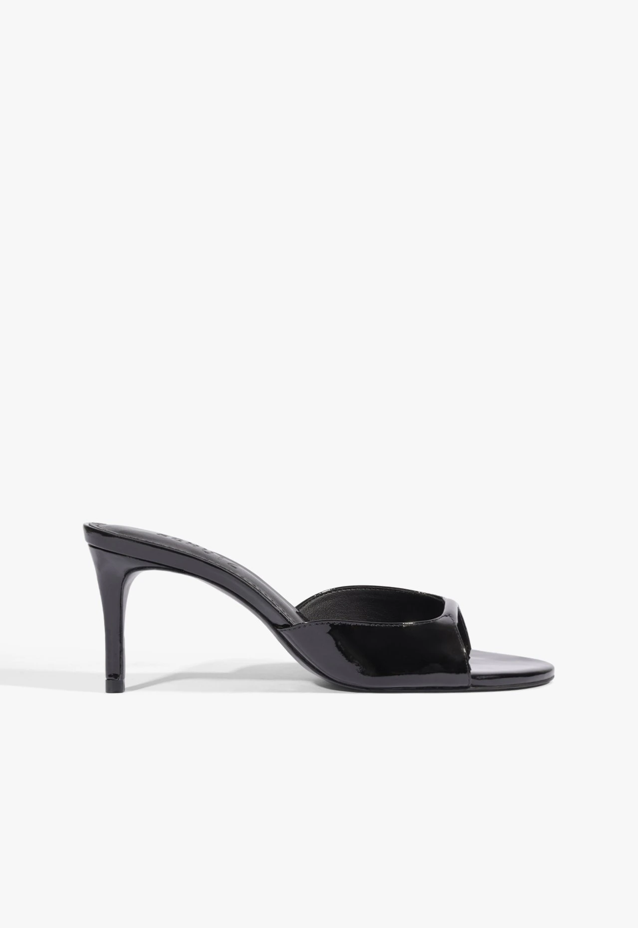 Tamanco Mule Arlette Couro Preto