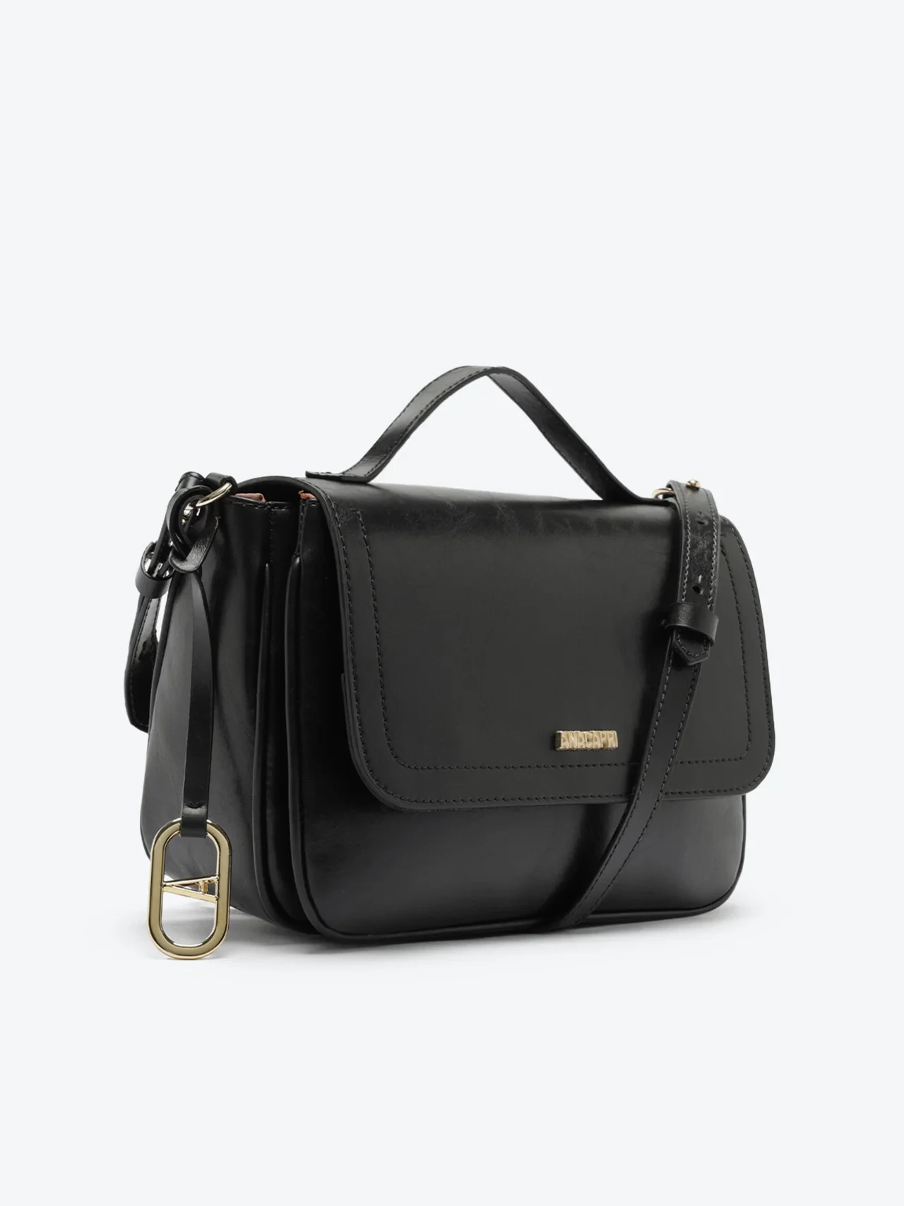 Bolsa Tiracolo Média Eco Denver Preta