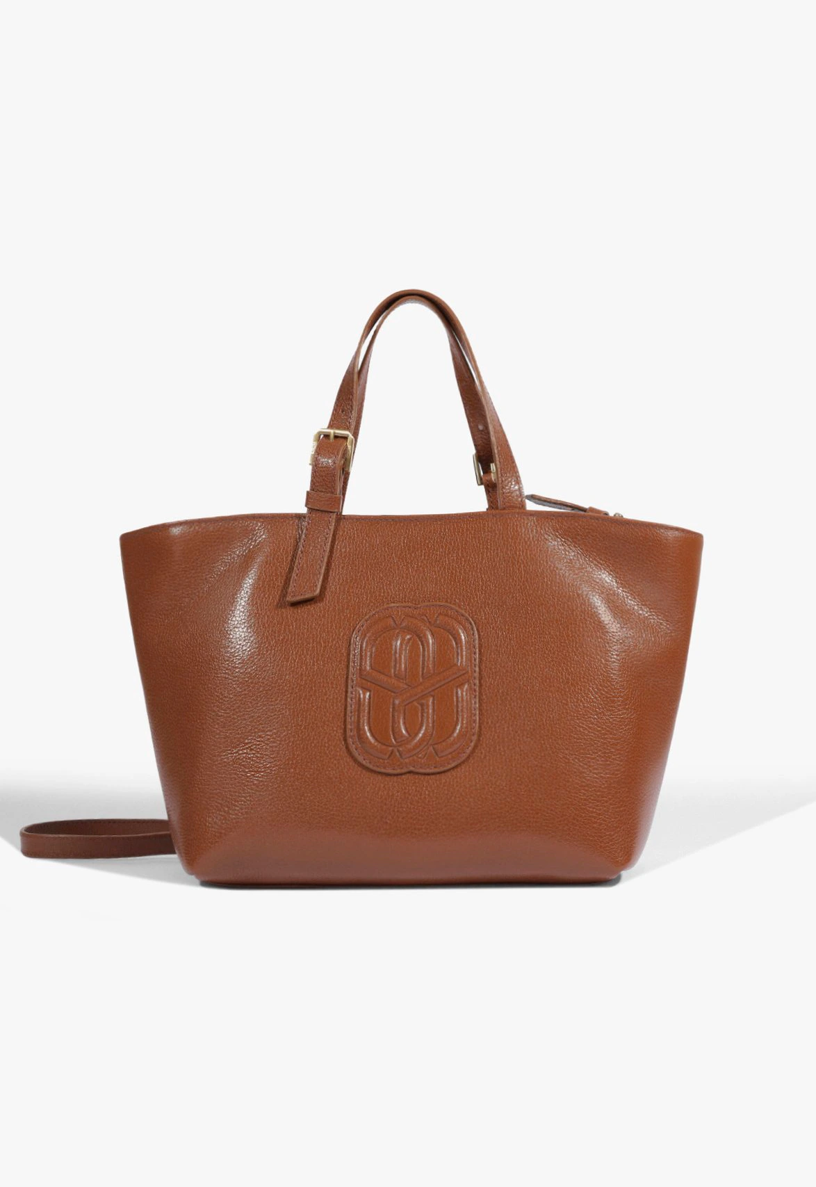 Bolsa Tote Betty Grande Couro Marrom