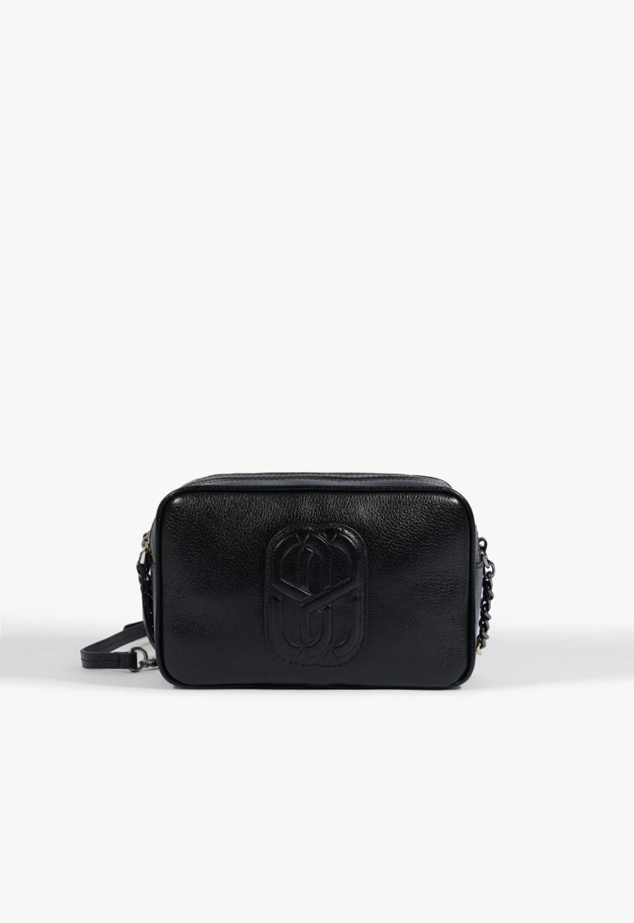 Bolsa Tiracolo Belle Couro Preta
