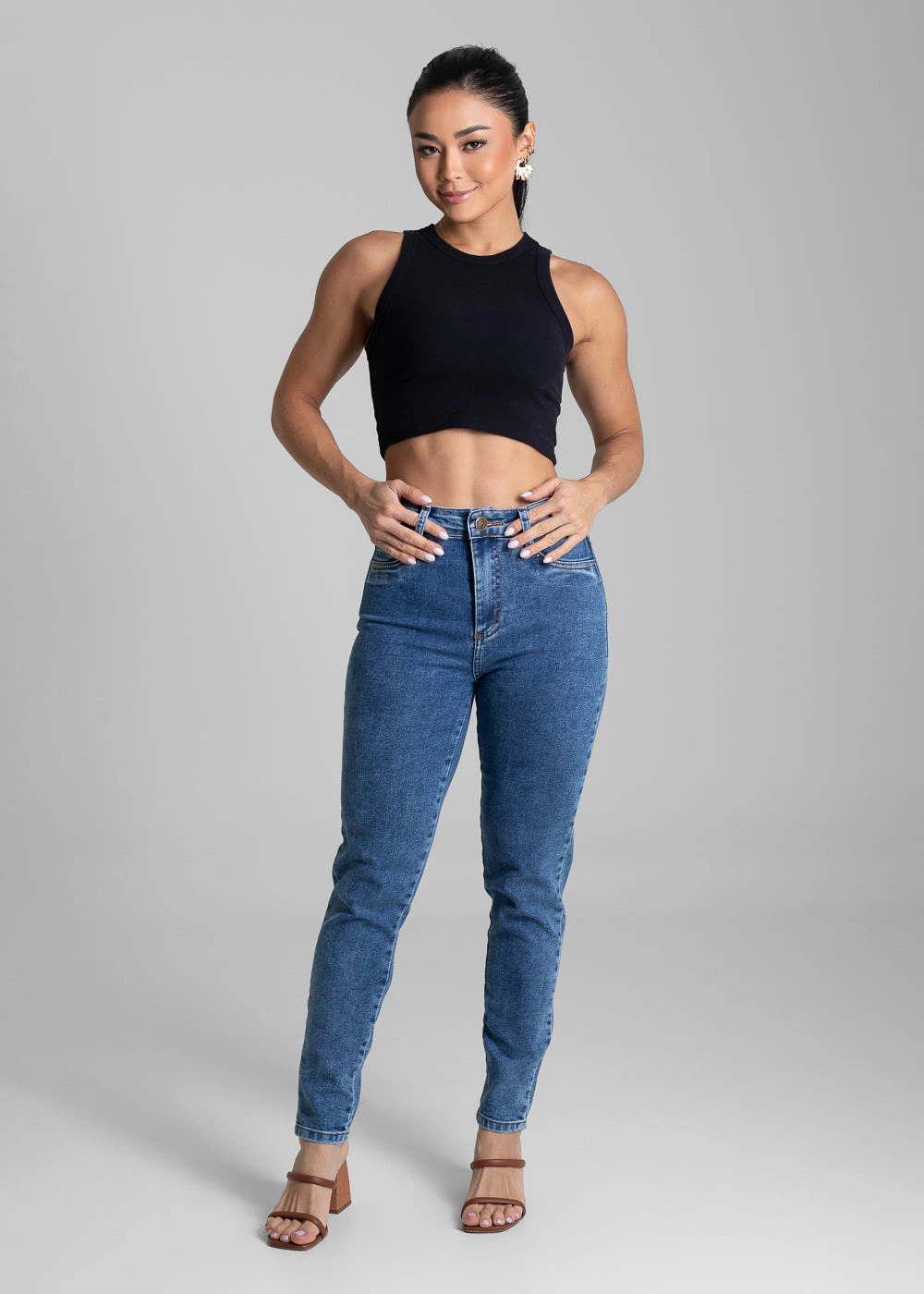 Calça Jeans Sawary Super Lipo - 281801 AZUL