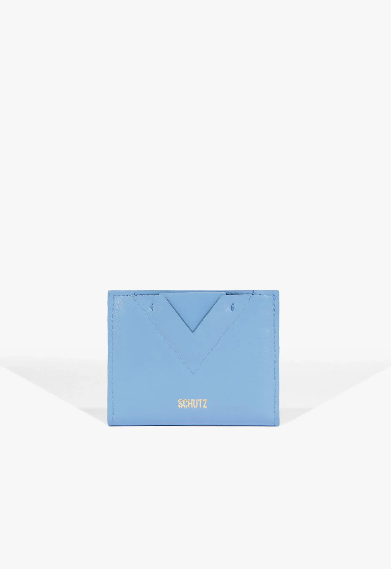 Porta Cartões Ellie Couro Azul