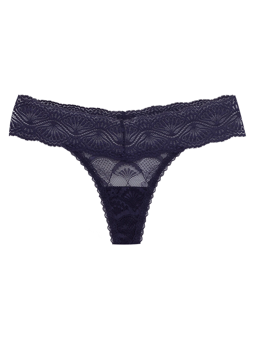 Calcinha Fio Renda Shiny Love Azul