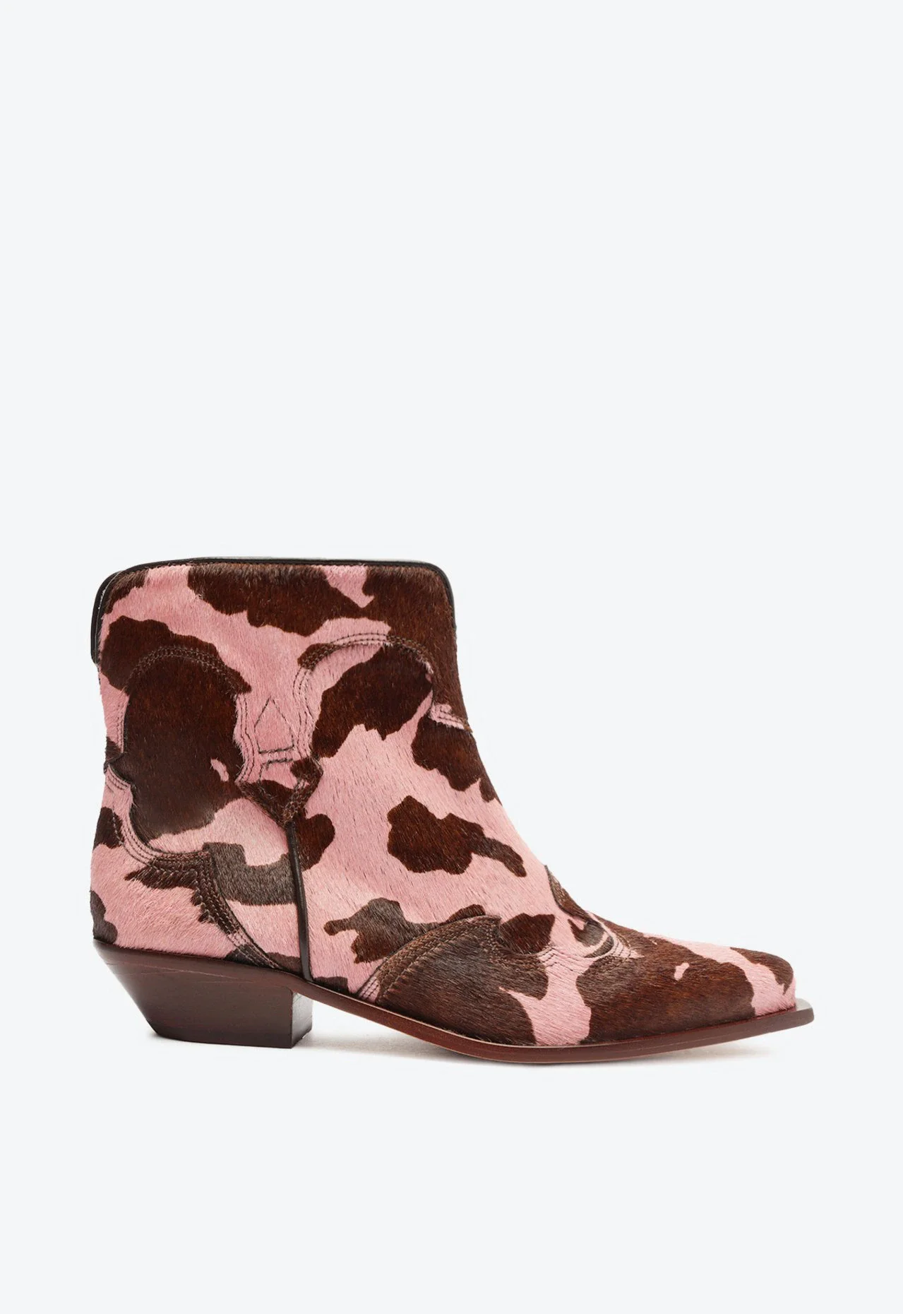 Bota Tennessee Rosa e Marrom