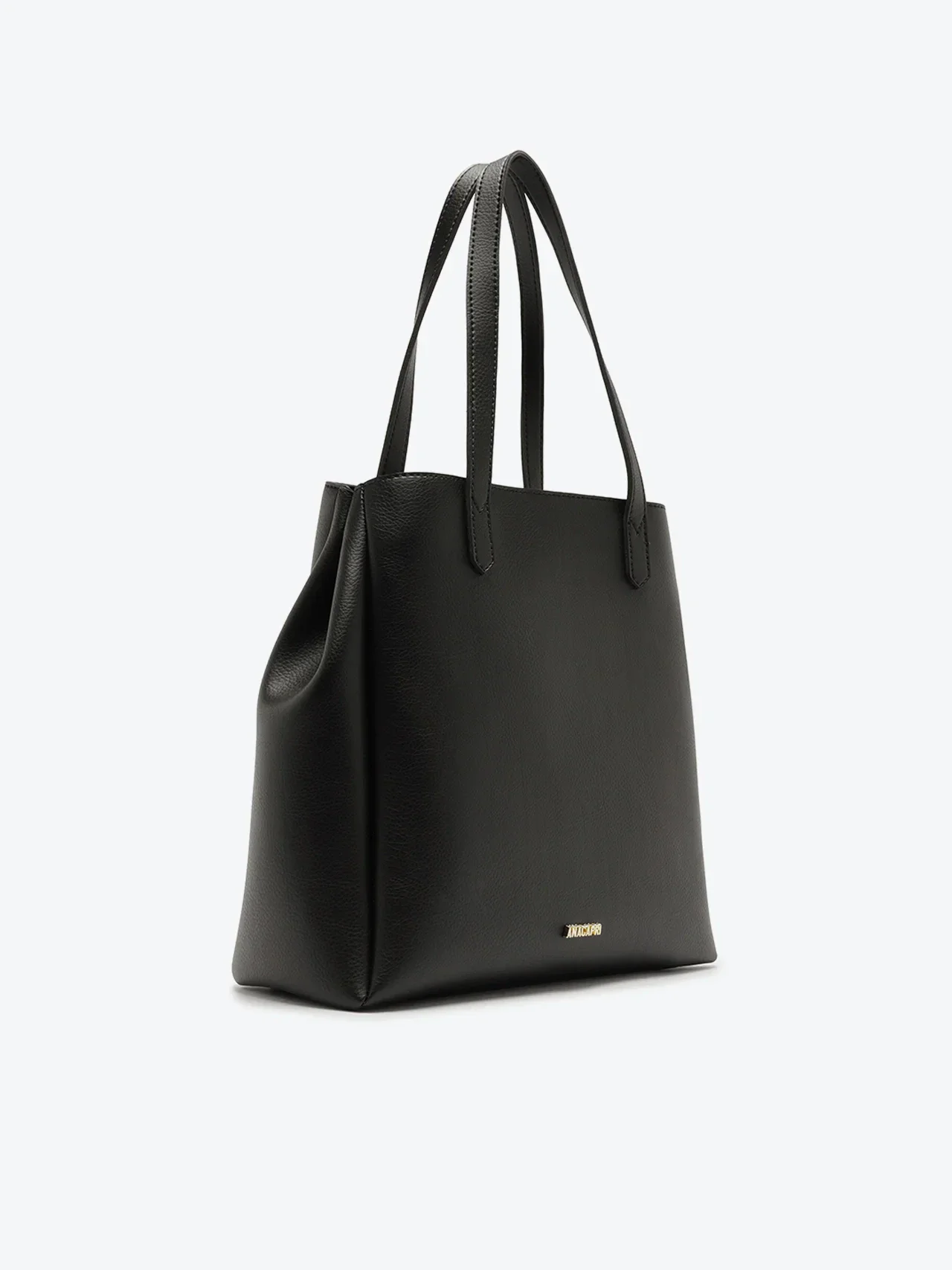 Bolsa Shopping Grande Minimal Preta