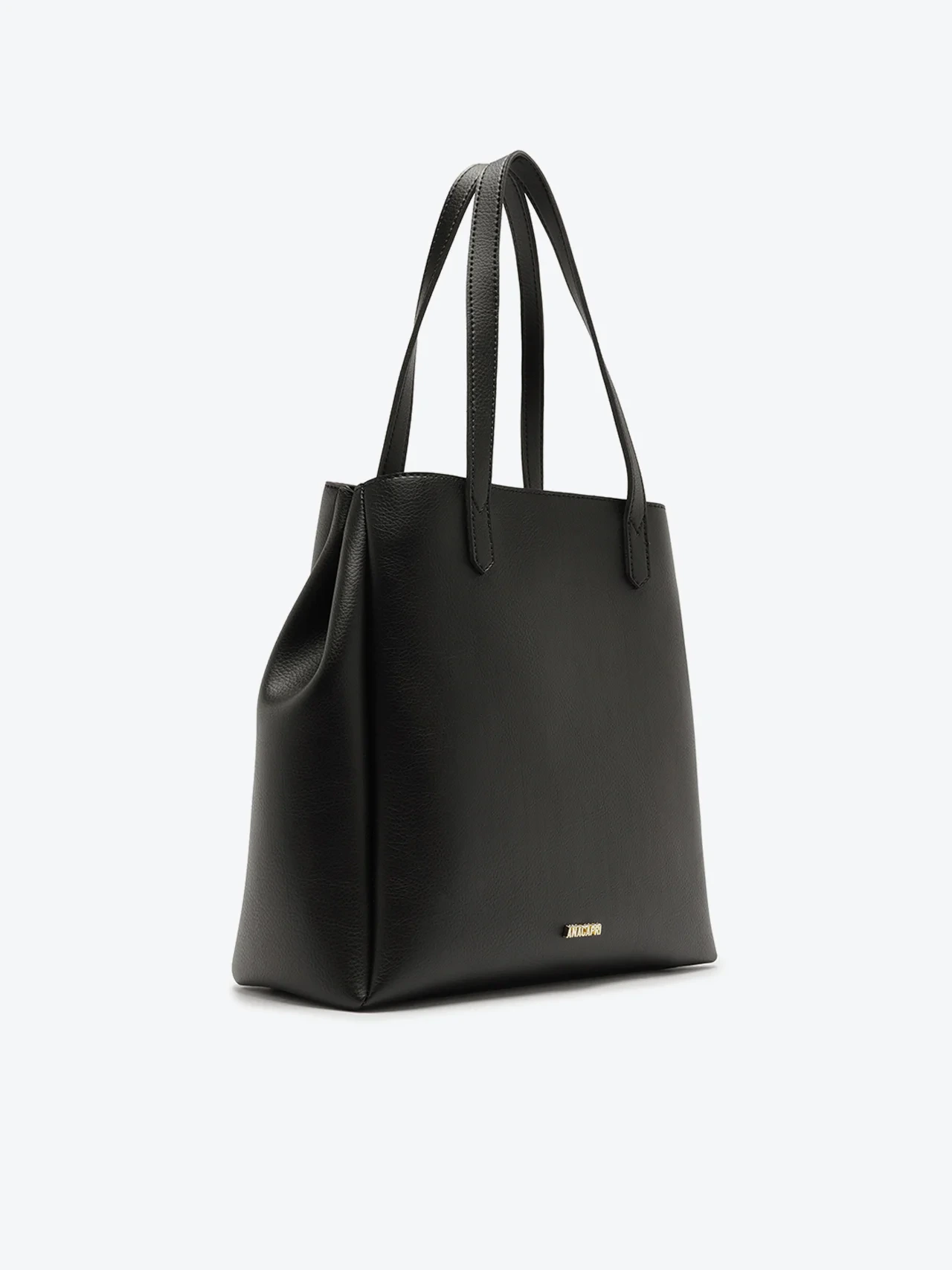 Bolsa Shopping Grande Minimal Preta