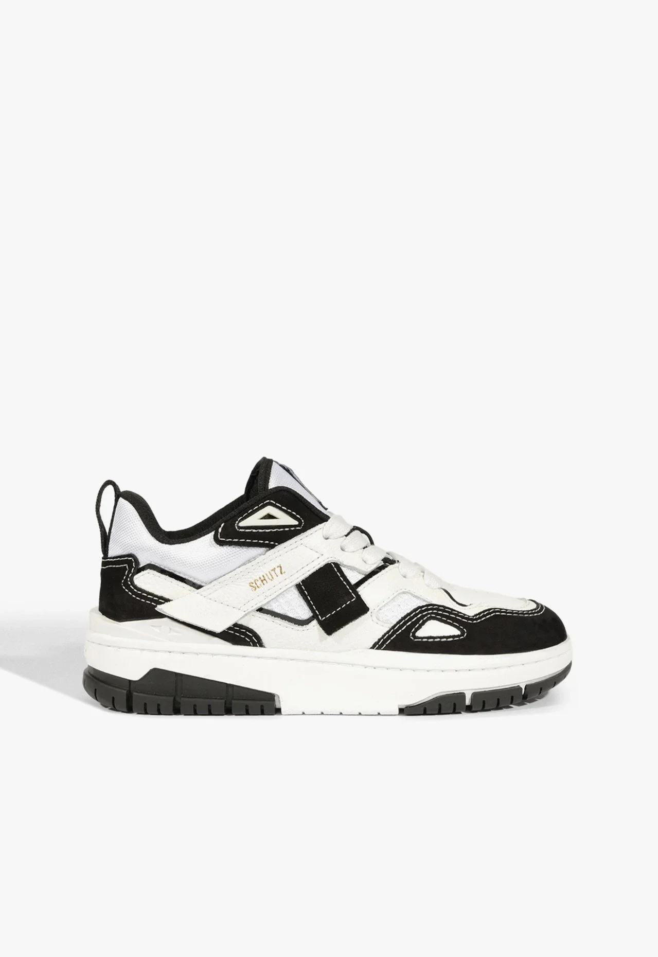 Tênis Court 95 Branco e Preto