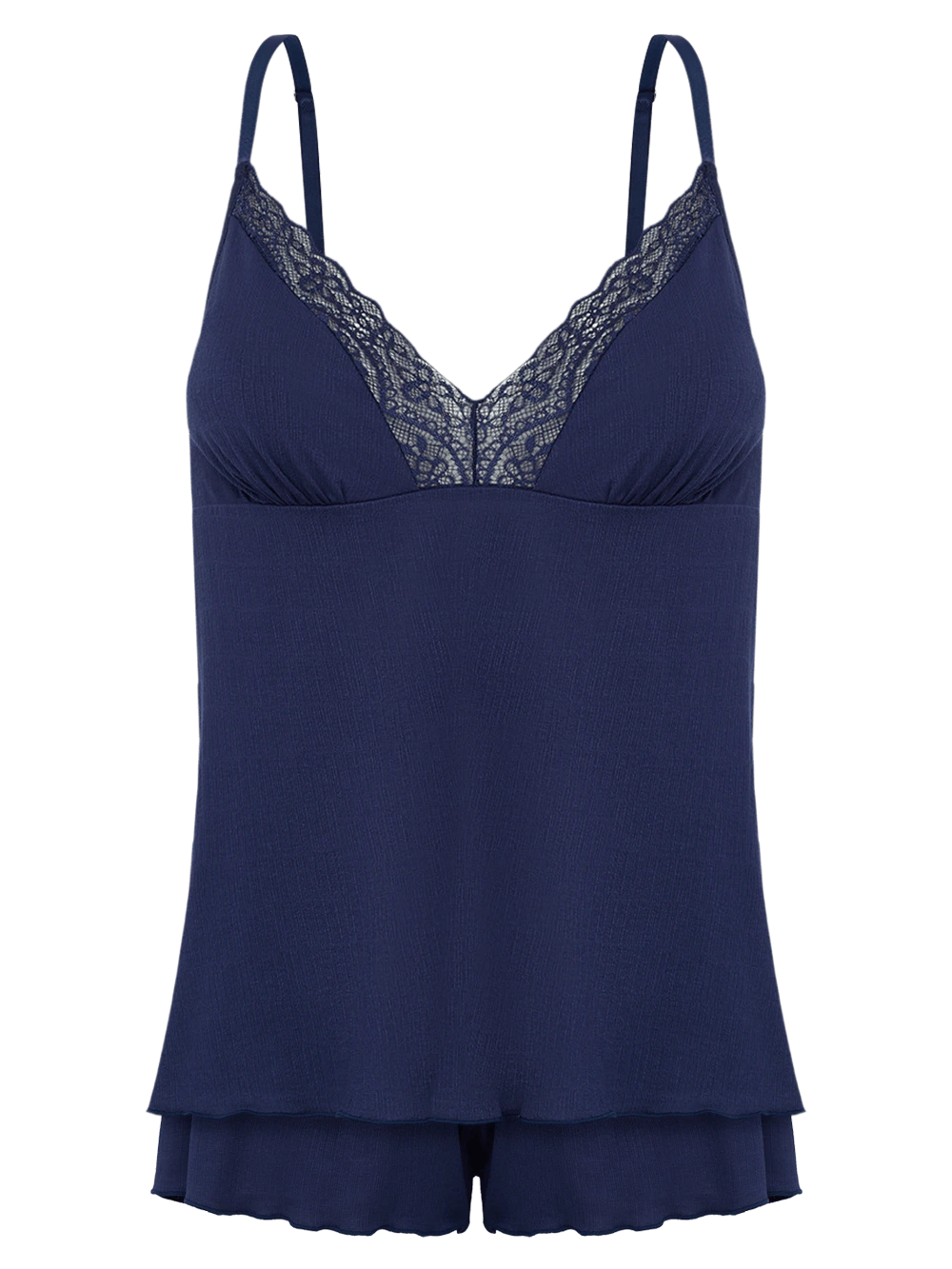 Shortdoll Viscose Sweet Lounge Marinho
