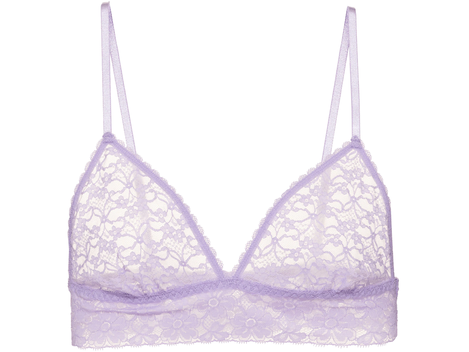 Sutiã Triângulo Renda Sweet Lace Lavanda
