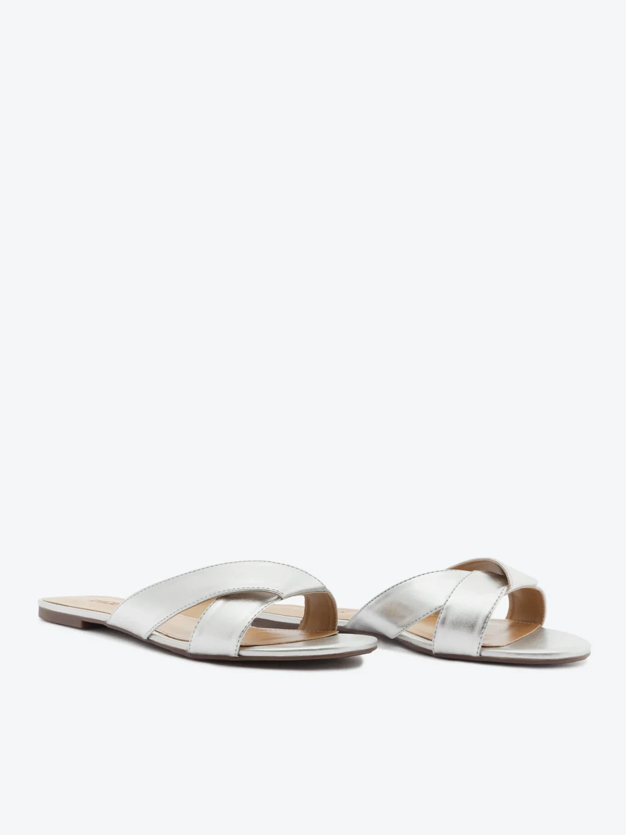 Rasteira Shape Minimal Prata