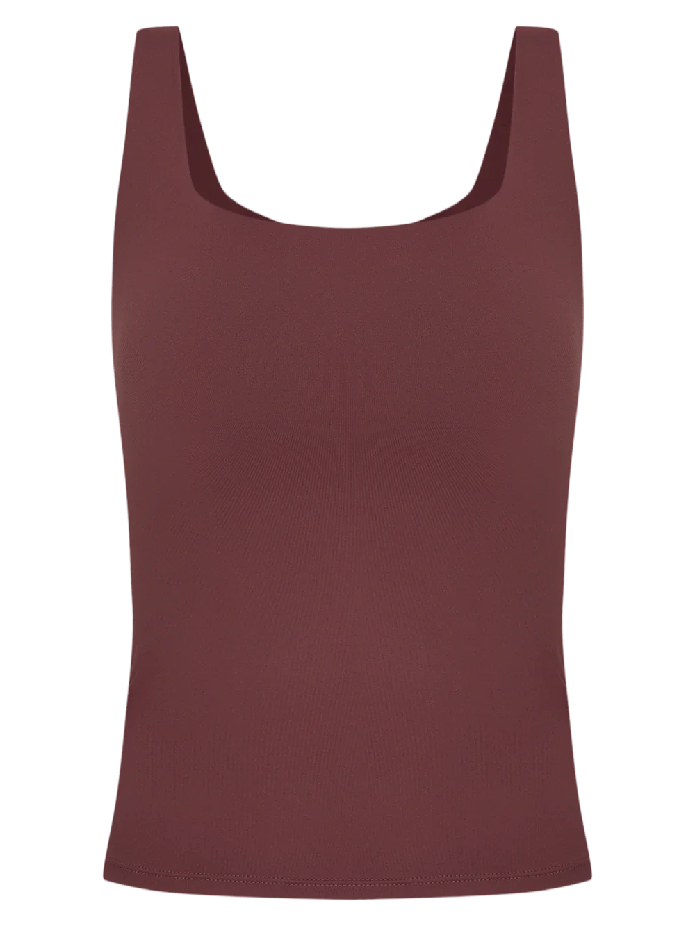 Regata Alça Larga Microfibra Easy Rosa Rose Brown