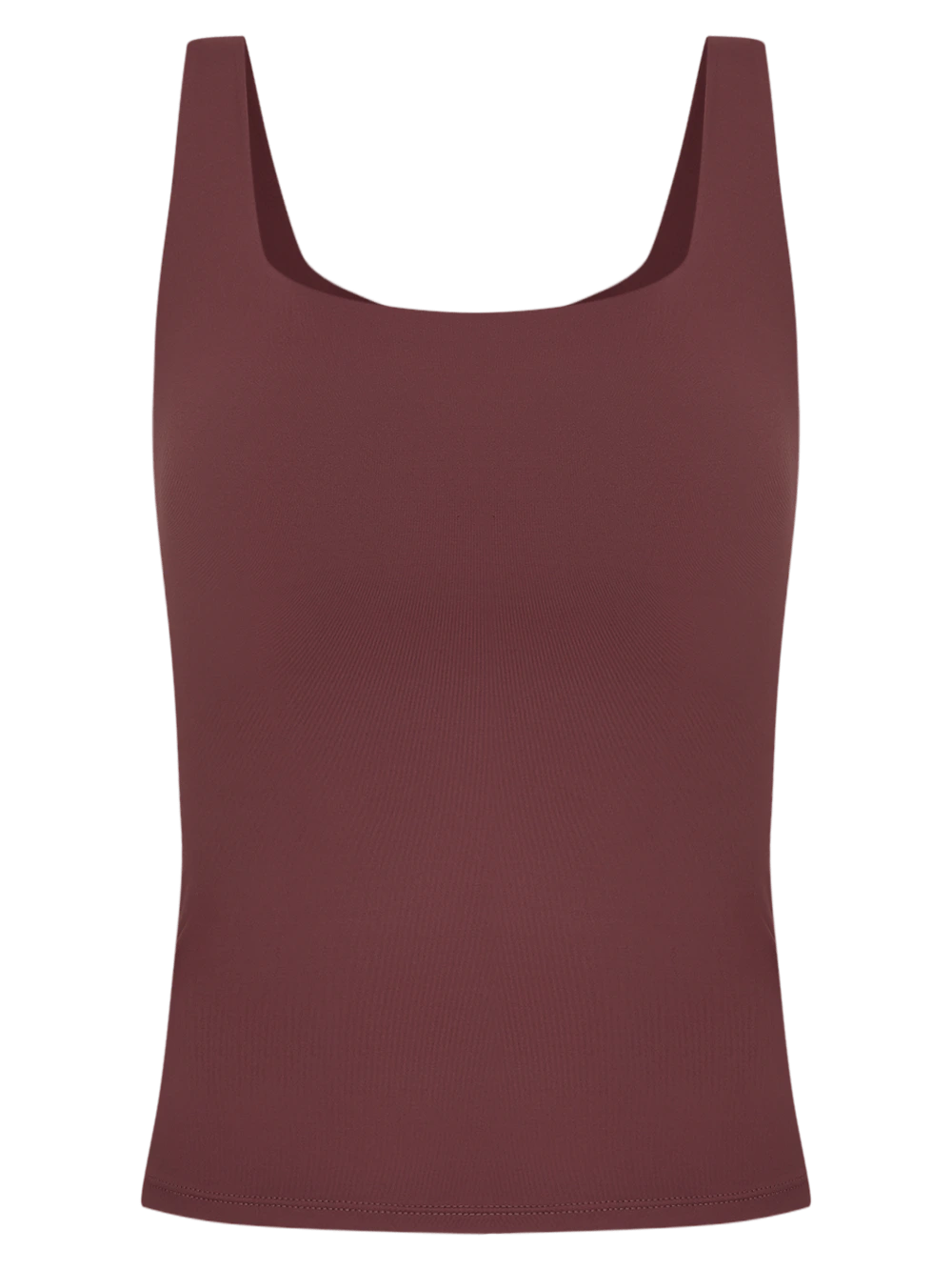 Regata Alça Larga Microfibra Easy Rosa Rose Brown