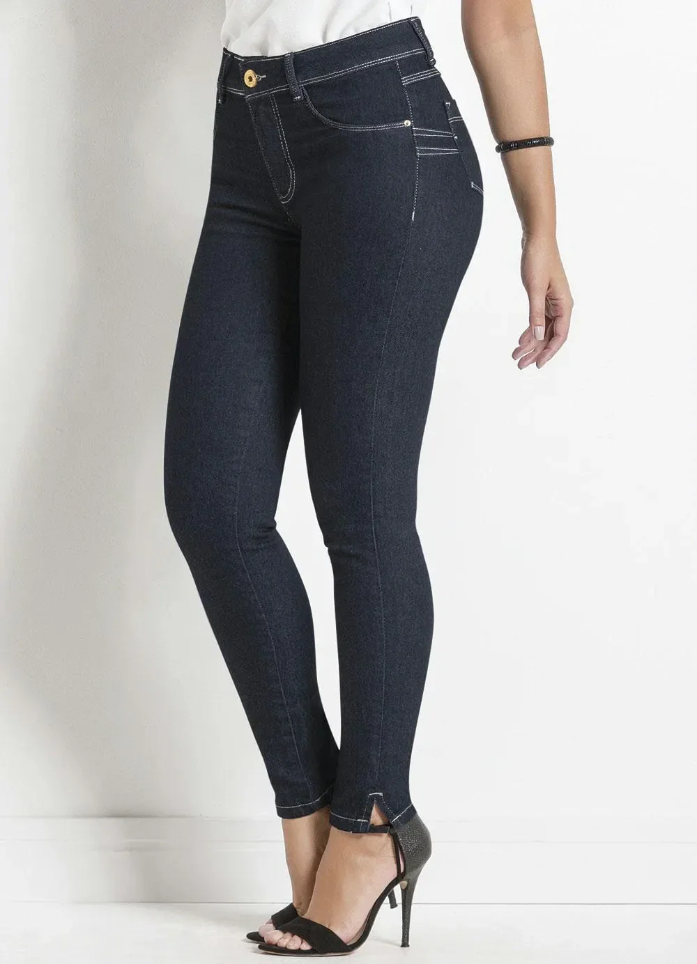 Sawary Jeans - Calça Jeans Sawary Levanta Bumbum Azul