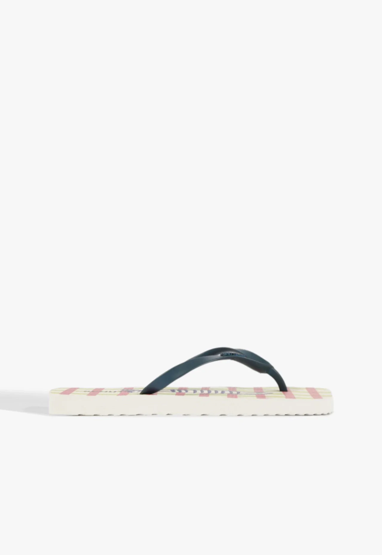 Chinelo Bico Quadrado Jelly Azul